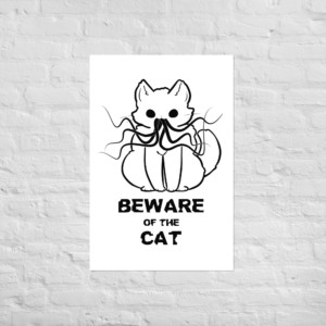 Beware of the Cat: Print Prints beware of the cat