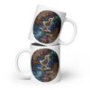 Be Like a Duck: White glossy mug - Image 3