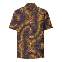 Brocade Spiral: Unisex button shirt Button-Up Shirts brocade spiral