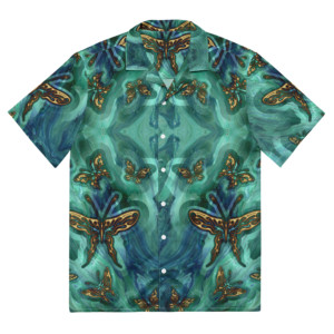 Butterflies 2: Unisex button shirt Button-Up Shirts butterflies 2