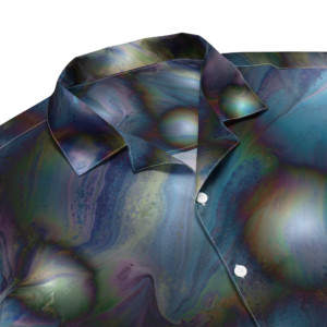 Bubbles: Unisex button shirt Button-Up Shirts bubbles