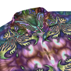 Butterflies 3: Unisex button shirt Button-Up Shirts butterflies 3