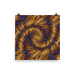 Brocade Spiral: Print Prints brocade spiral