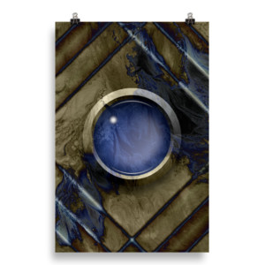 Blue Orb: Print Prints blue orb