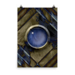 Blue Orb: Print Prints blue orb