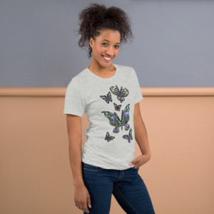 Butterflies 3: Unisex t-shirt Clothing butterflies 3