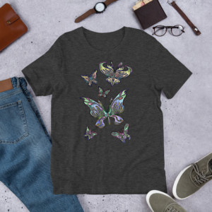 Butterflies 3: Unisex t-shirt Clothing butterflies 3