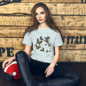 Butterflies 4: Unisex t-shirt Clothing butterflies 4
