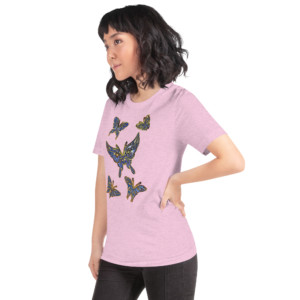 Butterflies: Unisex t-shirt Clothing butterflies