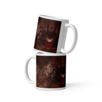 Caffeine Molecule: White glossy mug Mugs caffeine molecule