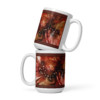Capsaicin Molecule: White glossy mug - Image 2