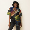 Crack at the Base of the World: Unisex button shirt - Image 15