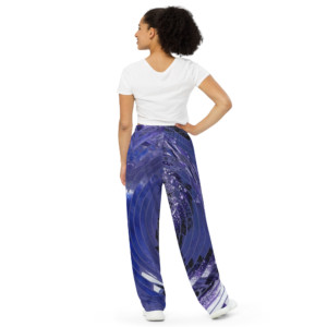 Circumpolar: All-over print unisex wide-leg pants Clothing circumpolar
