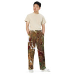 Chaotic Resonance: All-over print unisex wide-leg pants Clothing chaotic resonance