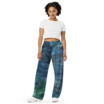 Crosscurrent: All-over print unisex wide-leg pants Clothing crosscurrent