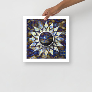 Compass Rose: Print With Margin Prints compass rose