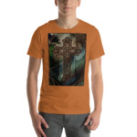 Copper Cross: Unisex t-shirt Clothing copper cross