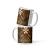 Chaotic Resonance: White glossy mug