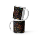 Cinnamaldehyde Molecule: White glossy mug Mugs cinnamaldehyde molecule