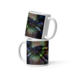 Cosmic Pipeline: White glossy mug Mugs cosmic pipeline