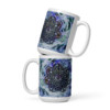 Celtic Star: White glossy mug - Image 2