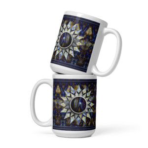Compass Rose: White glossy mug Mugs compass rose