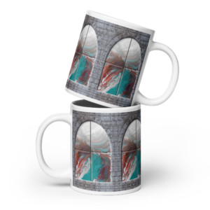 Casement: White glossy mug Mugs casement