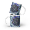 Celtic Star: White glossy mug - Image 3