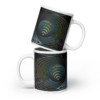 Chameleon's Eye II: White glossy mug - Image 3