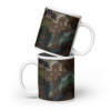 Copper Cross: White glossy mug - Image 3