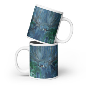 Crosscurrent: White glossy mug Mugs crosscurrent