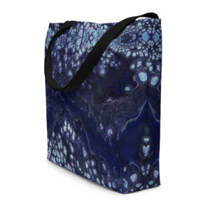 Encroaching Winter: All-Over Print Large Tote Bag Bags encroaching winter