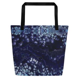 Encroaching Winter: All-Over Print Large Tote Bag Bags encroaching winter