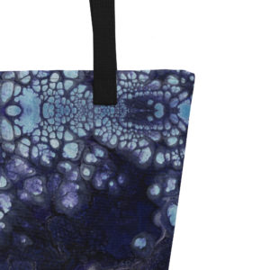 Encroaching Winter: All-Over Print Large Tote Bag Bags encroaching winter