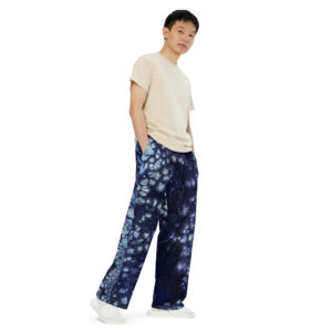 Encroaching Winter: All-over print unisex wide-leg pants Clothing encroaching winter