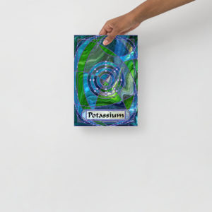 Element 19 – Potassium: Print Prints element 19 potassium