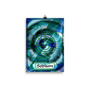 Element 11 – Sodium: Print Prints element 11 sodium