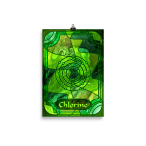 Element 17 – Chlorine: Print Prints element 17 chlorine