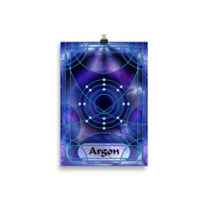 Element 18 – Argon: Print Prints element 18 argon