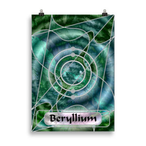 Element 4 – Beryllium: Print Prints element 4 beryllium