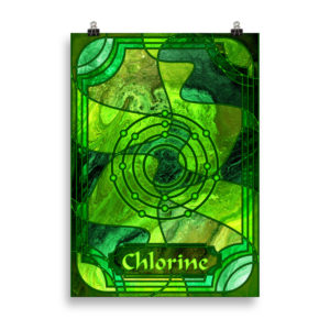 Element 17 – Chlorine: Print Prints element 17 chlorine