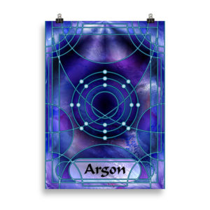 Element 18 – Argon: Print Prints element 18 argon