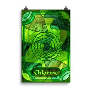 Element 17 – Chlorine: Print Prints element 17 chlorine