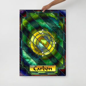 Element 6 – Carbon: Print Prints element 6 carbon