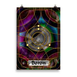 Element 5 – Boron: Print Prints element 5 boron