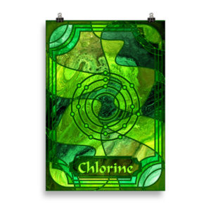 Element 17 – Chlorine: Print Prints element 17 chlorine