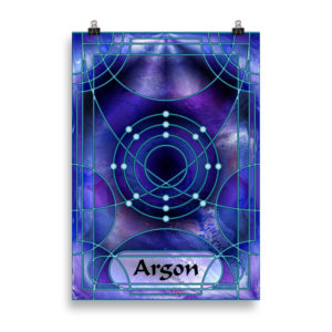 Element 18 – Argon: Print Prints element 18 argon