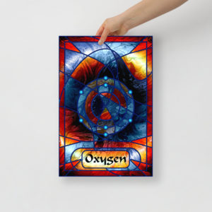 Element 8 – Oxygen: Print Prints element 8 oxygen