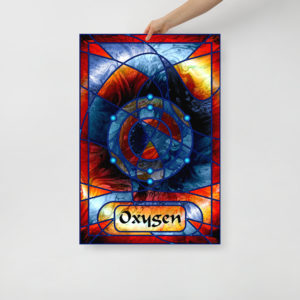 Element 8 – Oxygen: Print Prints element 8 oxygen