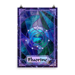 Element 9 – Fluorine: Print Prints element 9 fluorine